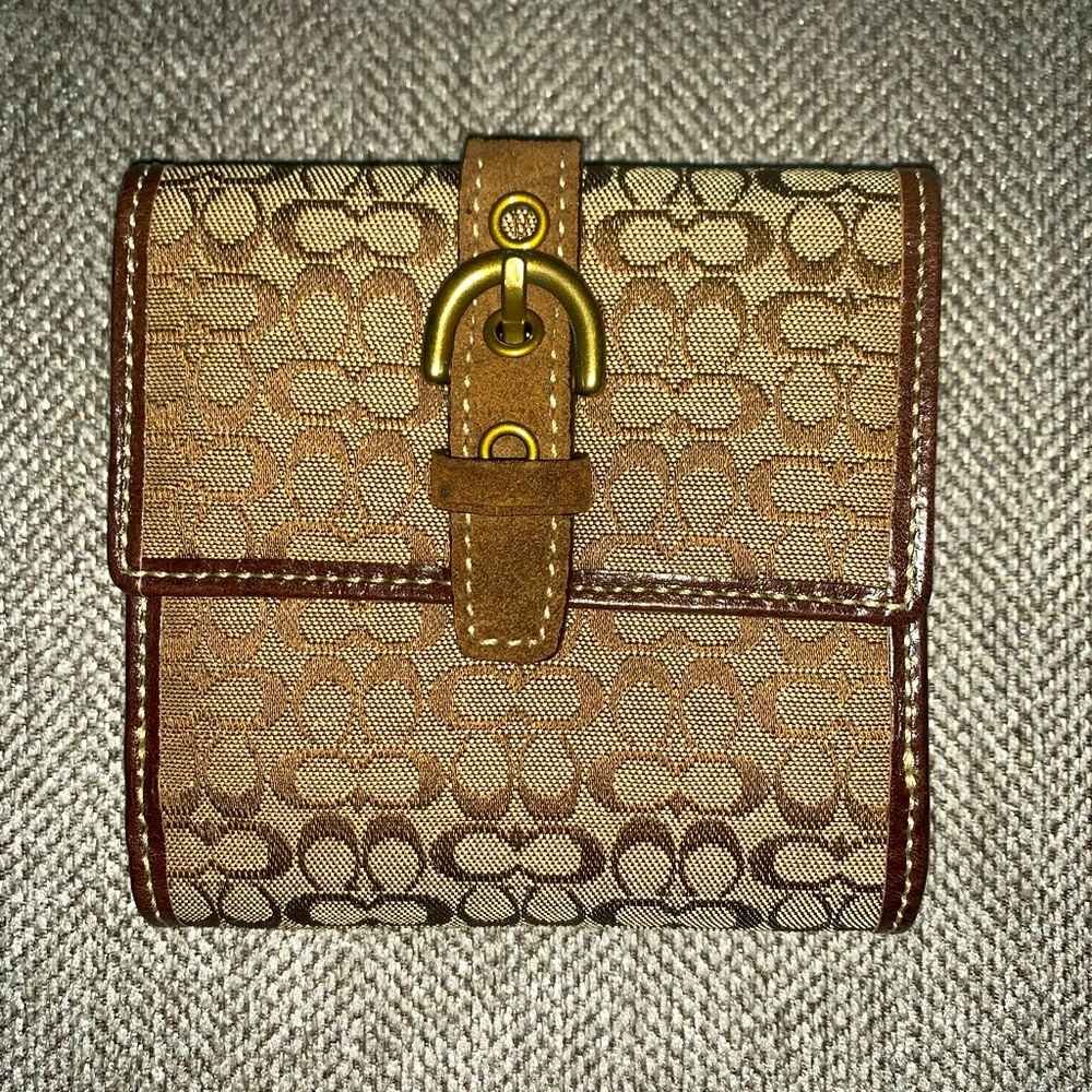 Brown Coach Wallet